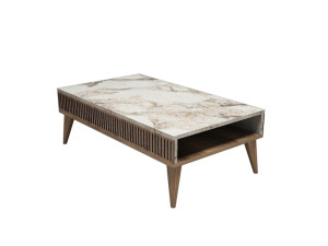 Table basse en bois "Milan" - 105 x 60 x 34 cm - NoyerBlanc
