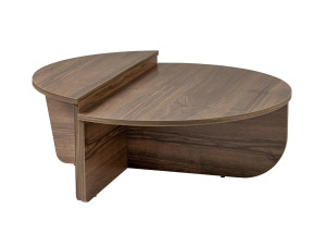Table basse en bois "Orion" - 90 x 60 x 30 cm - Noyer