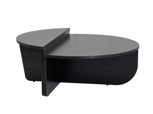 Table basse en bois "Orion" - 90 x 60 x 30 cm - BoisNoir