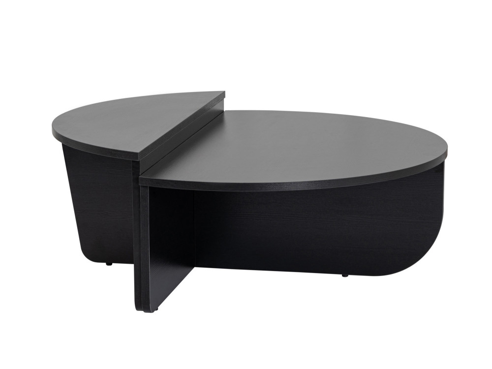 Table basse en bois "Orion" - 90 x 60 x 30 cm - BoisNoir