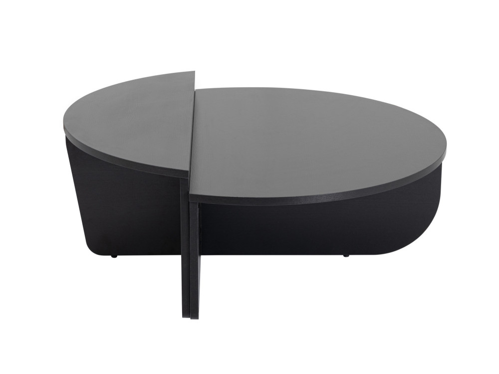 Table basse en bois "Orion" - 90 x 60 x 30 cm - BoisNoir