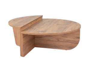 Table basse en bois "Orion" - 90 x 60 x 30 cm - Pin atlantique