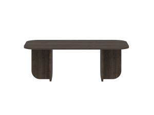 Table basse en bois "Becaj" - 120 x 60 x 41 cm - Noyer
