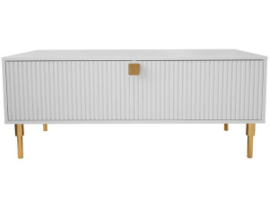 Table basse "Dorset" - Rectangulaire - Blanc