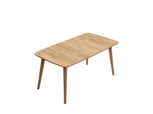 Table basse en bois "Luci" 100 x 53 x 45 cm - Chêne
