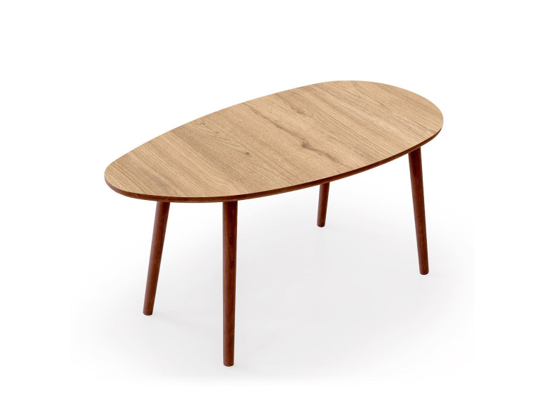 Table basse en bois "Nora" 100 x 50 x 45 cm - Chêne