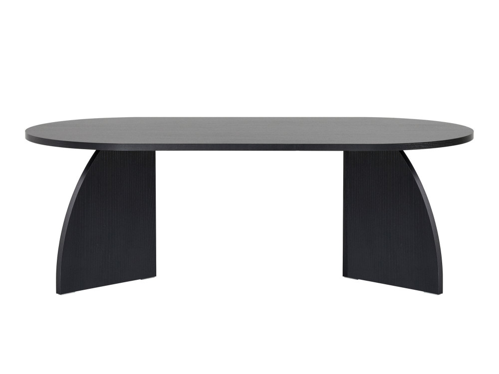 Table basse en bois "Melina" 120 x 60 x 40 cm - Bois Noir