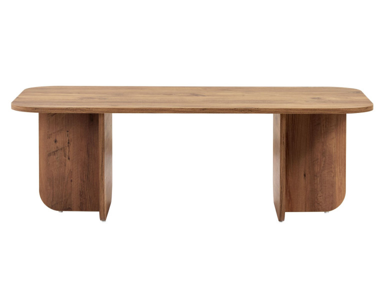 Table basse en bois "Akira" 120 x 60 x 41 cm - Pin atlantique