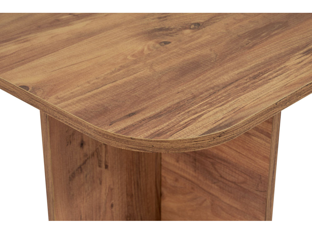 Table basse en bois "Akira" 120 x 60 x 41 cm - Pin atlantique