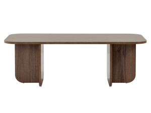 Table basse en bois "Akira" 120 x 60 x 41 cm - Noyer