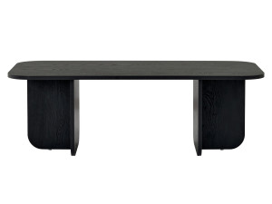 Table basse en bois "Akira" 120 x 60 x 41 cm - Bois Noir