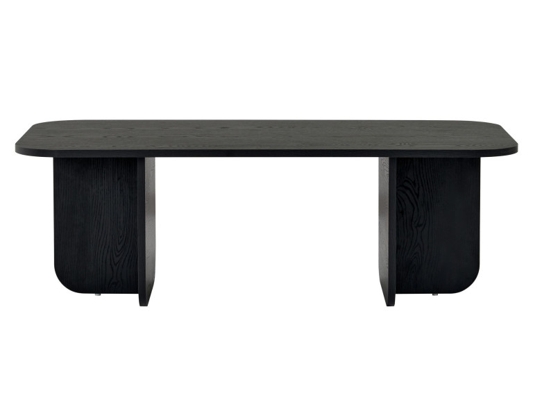 Table basse en bois "Akira" 120 x 60 x 41 cm - Bois Noir