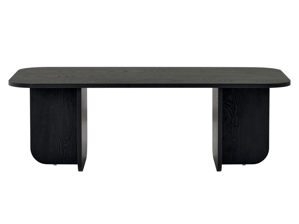 Table basse en bois "Akira" 120 x 60 x 41 cm - Bois Noir