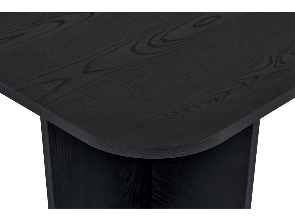Table basse en bois "Akira" 120 x 60 x 41 cm - Bois Noir