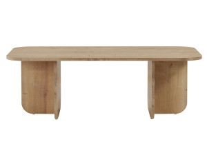 Table basse en bois "Akira" 120 x 60 x 41 cm - Chêne saphir