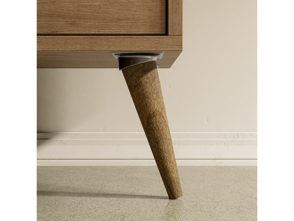 Table basse en bois "Exxen" - 90 x 41 x 54 cm - Marron