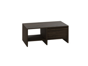 Table basse en bois "Laris" - 90 x 45 x 35 cm - Marron