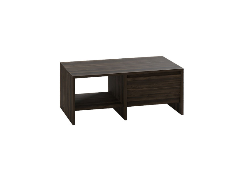 Table basse en bois "Laris" - 90 x 45 x 35 cm - Marron