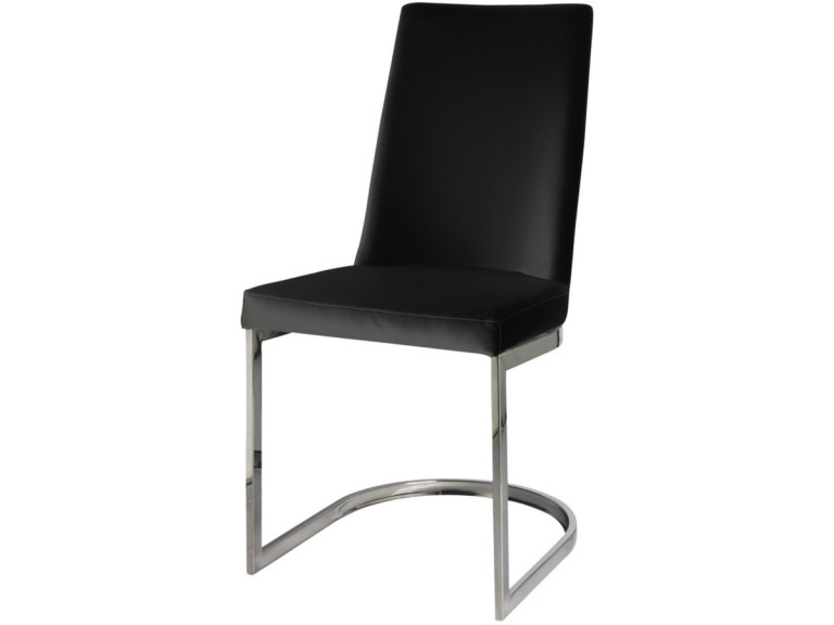 Chaise  " Round " - Noir - Lot de 2