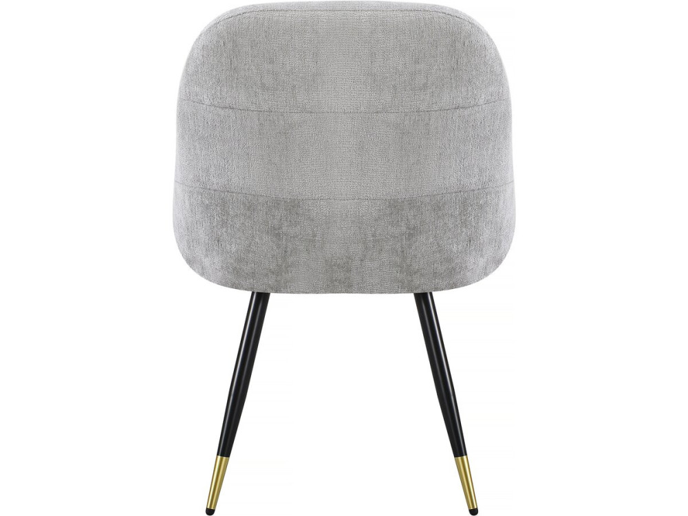 Lot de 2 chaises en tissu "Harmony" - 54 x 57 x 90 cm - Beige