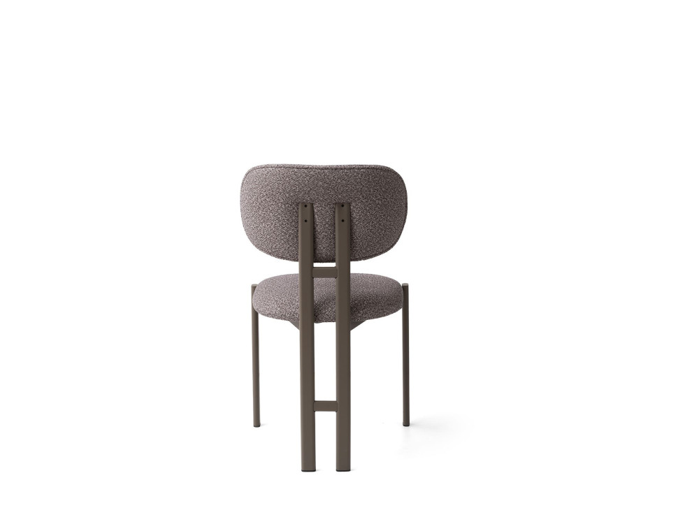 Ensemble de chaises (2 pièces) en métal "Muriz" - Cendré