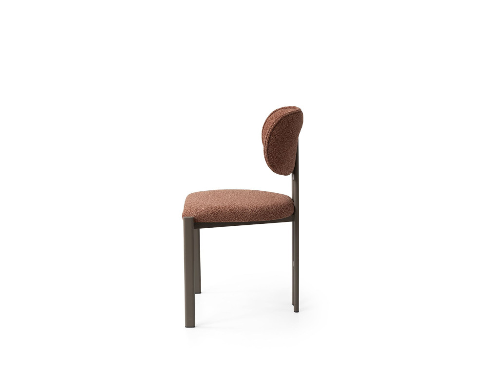 Ensemble de chaises (2 pièces) en métal "Muriz" - Tuile rouge