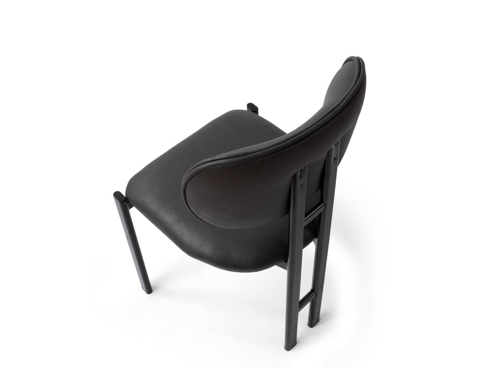 Ensemble de chaises (2 pièces) en métal "Muriz" - Anthracite