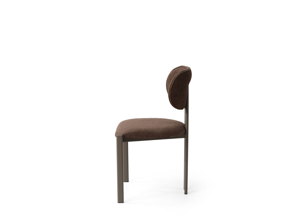Ensemble de chaises (2 pièces) en métal "Muriz"  - Brun