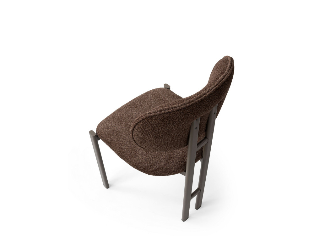 Ensemble de chaises (2 pièces) en métal "Muriz"  - Brun