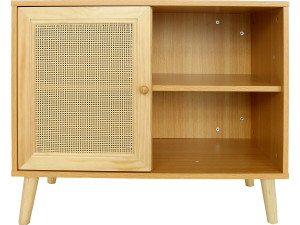 Buffet en bois "Iguane" - 80 x 40 x 66 cm - Marron