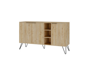 Buffet en bois "Clara" - 142 x 36 x 83 cm - Beige