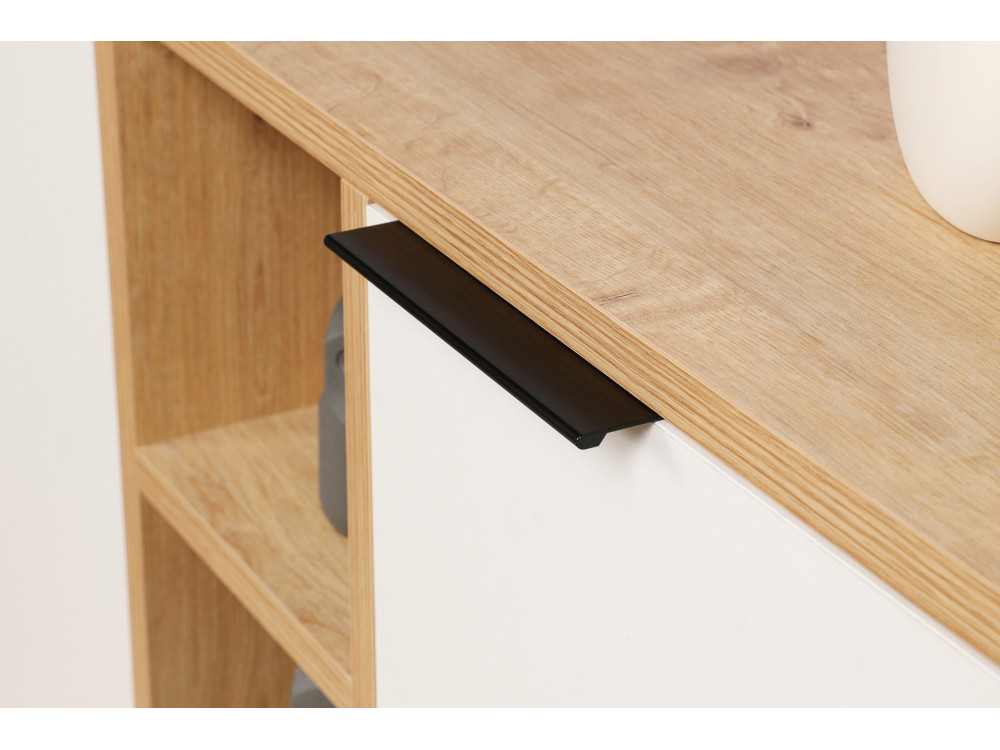 Console en bois "Clara" 142 x 35,6 x 83 cm - Chêne