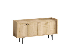Buffet en bois "Navi" - 150 x 40 x 80 cm - Beige