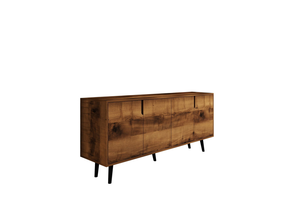 Buffet en bois "Latina" - 180 x 45 x 80 cm - Marron