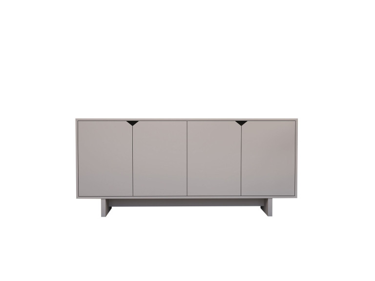Buffet en bois "Oz" - 180 x 40 x 81 cm - Beige
