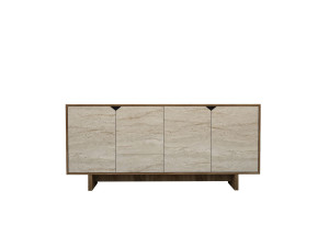 Buffet en bois "Istemi" - 180 x 40 x 81 cm - Travertin