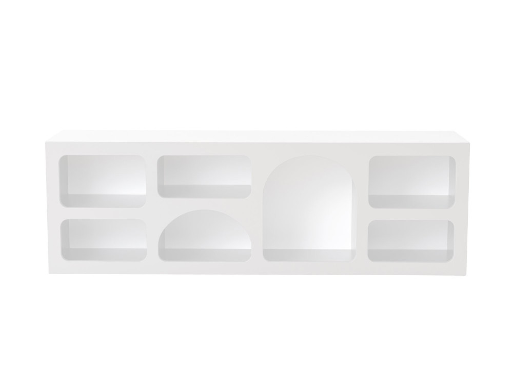 Buffet en bois "Ferlis" - 160 x 40 x 51 cm - Blanc