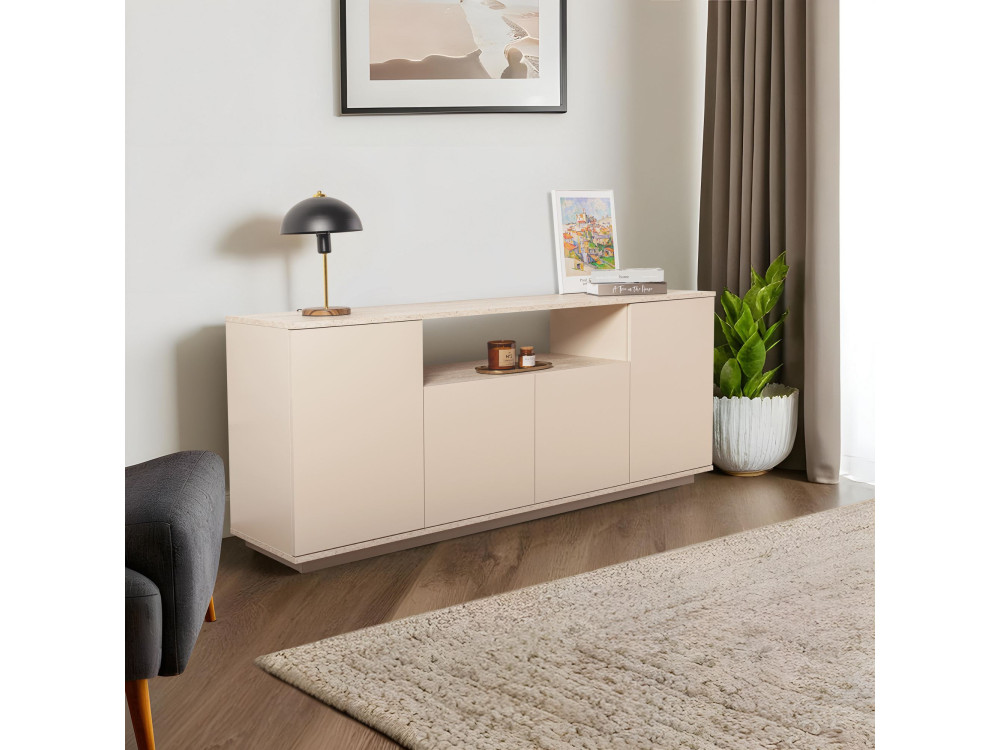 Console en bois "Arista" 180 x 44,5 x 75 cm - Vison