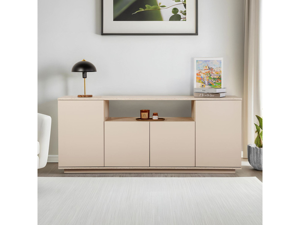 Console en bois "Arista" 180 x 44,5 x 75 cm - Vison