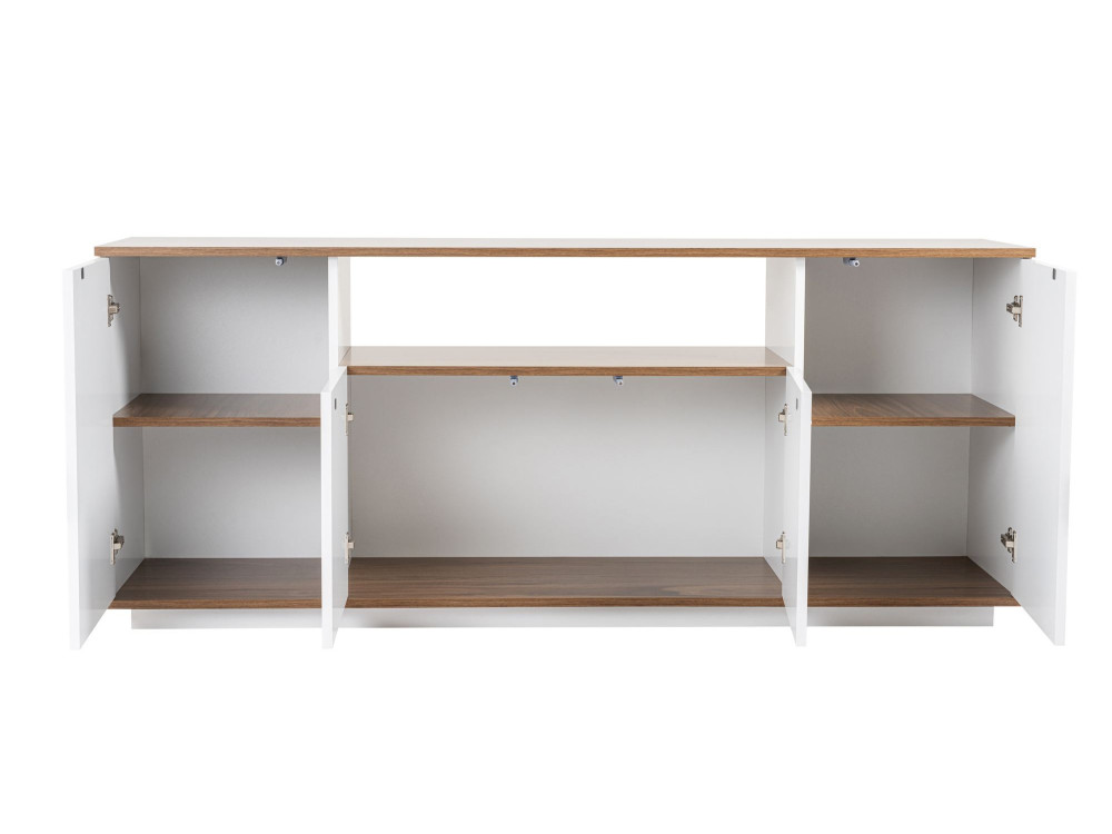 Buffet en bois "Arista" - 180 x 44 x 75 cm - Blanc
