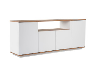 Buffet en bois "Arista" - 180 x 44 x 75 cm - Blanc