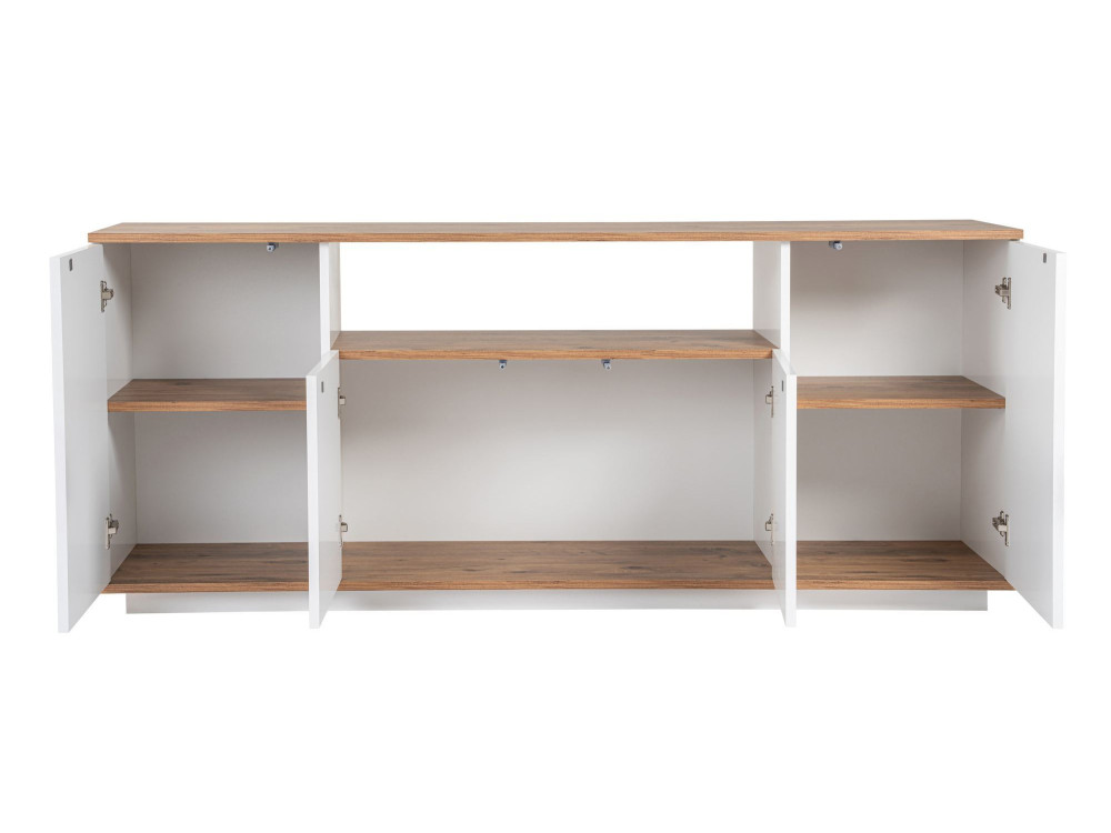 Buffet en bois "Arista" - 180 x 44 x 75 cm - Blanc