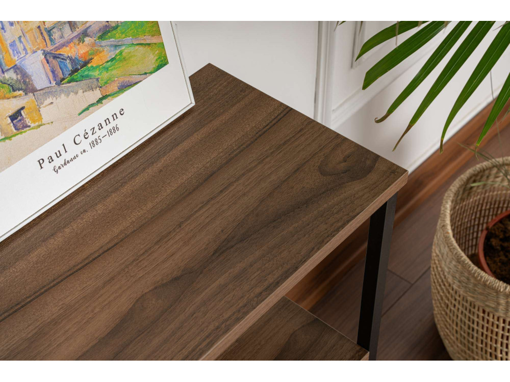 Buffet en bois "Solace" - 120 x 30 x 77 cm - Marron