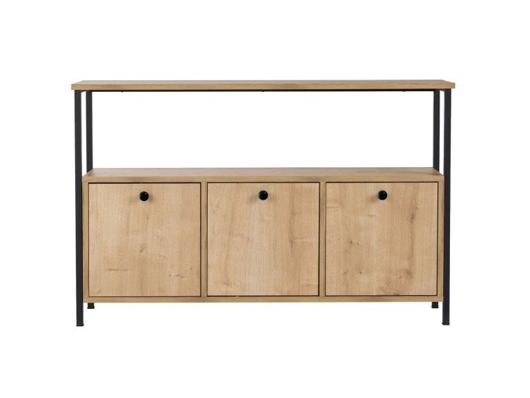 Buffet en bois "Solace" - 120 x 30 x 77 cm - Beige