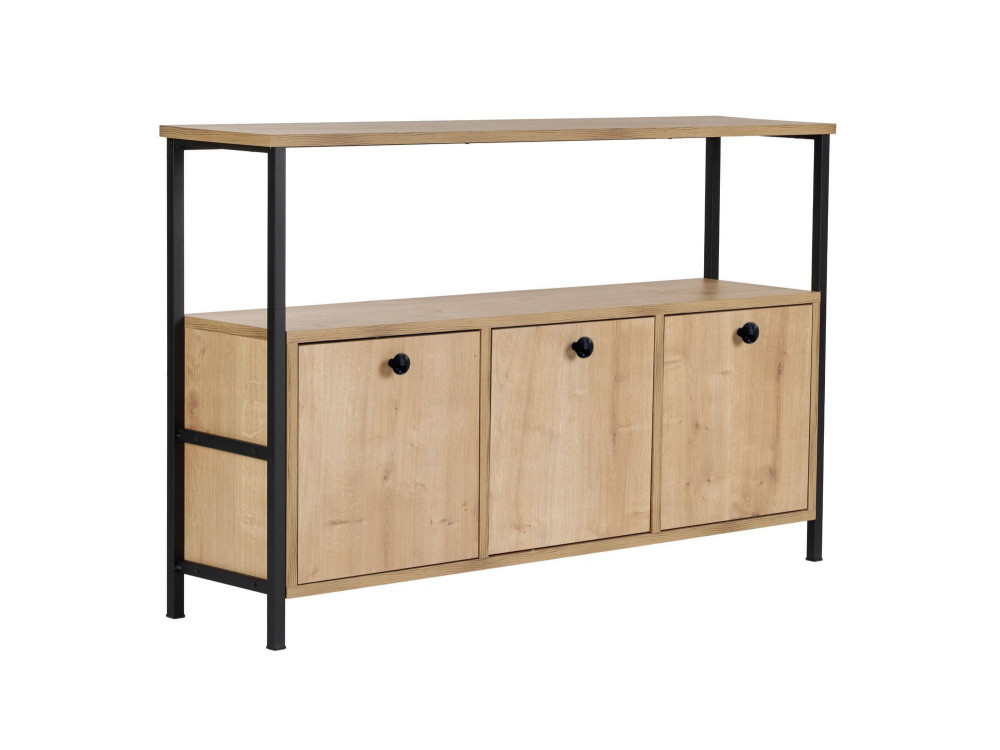 Buffet en bois "Solace" - 120 x 30 x 77 cm - Beige