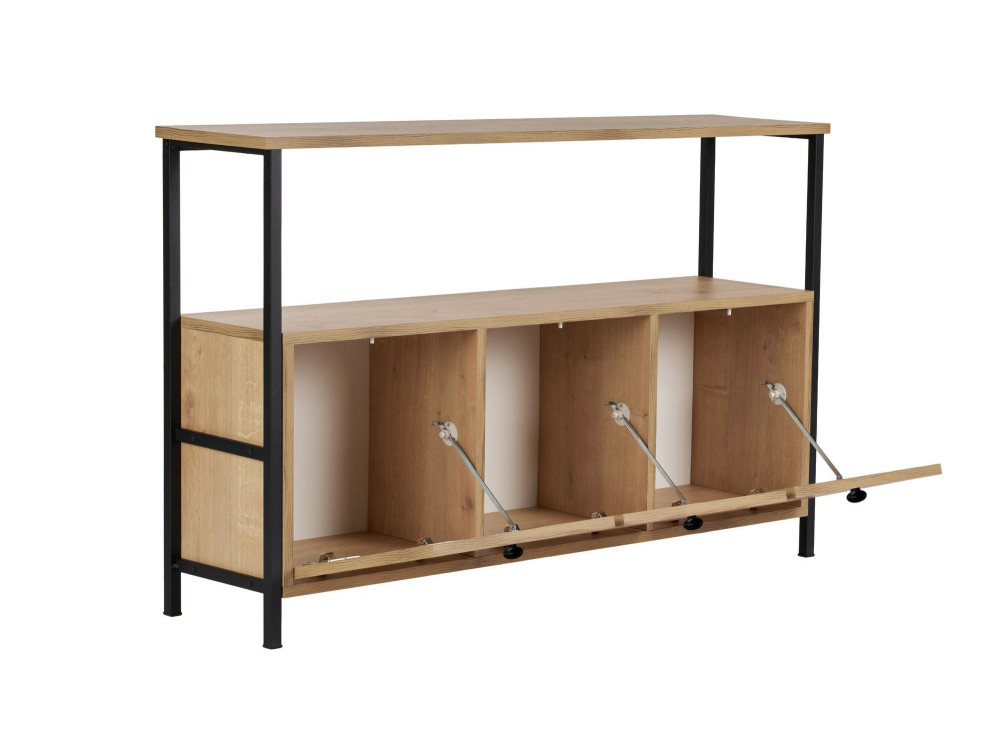 Buffet en bois "Solace" - 120 x 30 x 77 cm - Beige
