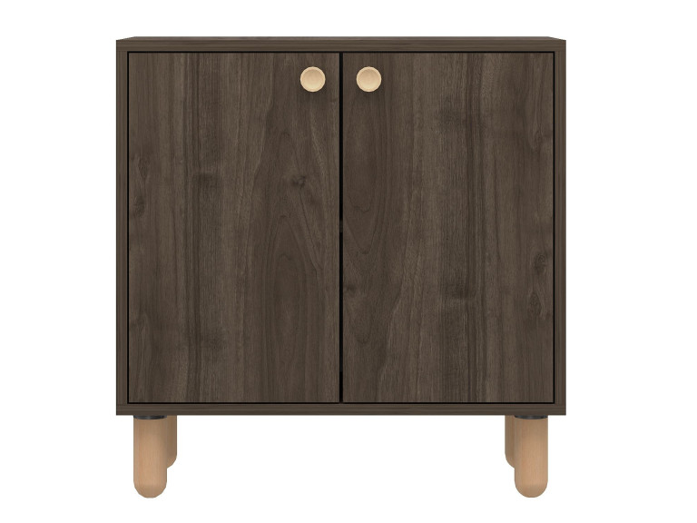 Buffet en bois "Lina" - 72 x 36 x 73 cm - Marron