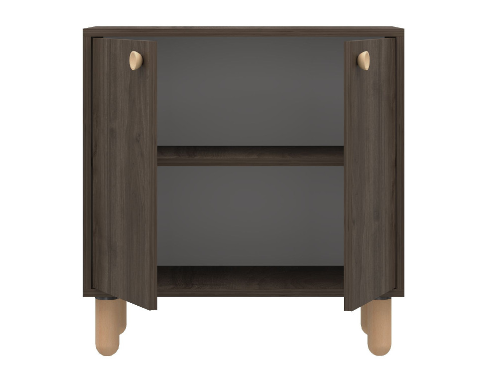 Buffet en bois "Lina" - 72 x 36 x 73 cm - Marron