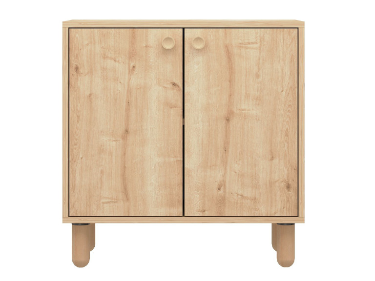 Buffet en bois "Lina" - 72 x 36 x 73 cm - Beige