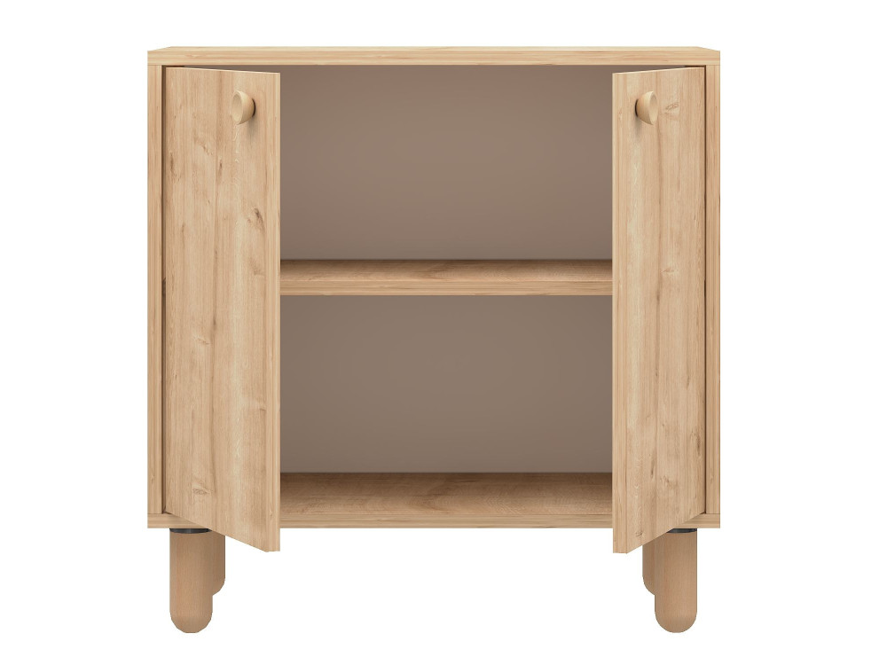 Buffet en bois "Lina" - 72 x 36 x 73 cm - Beige